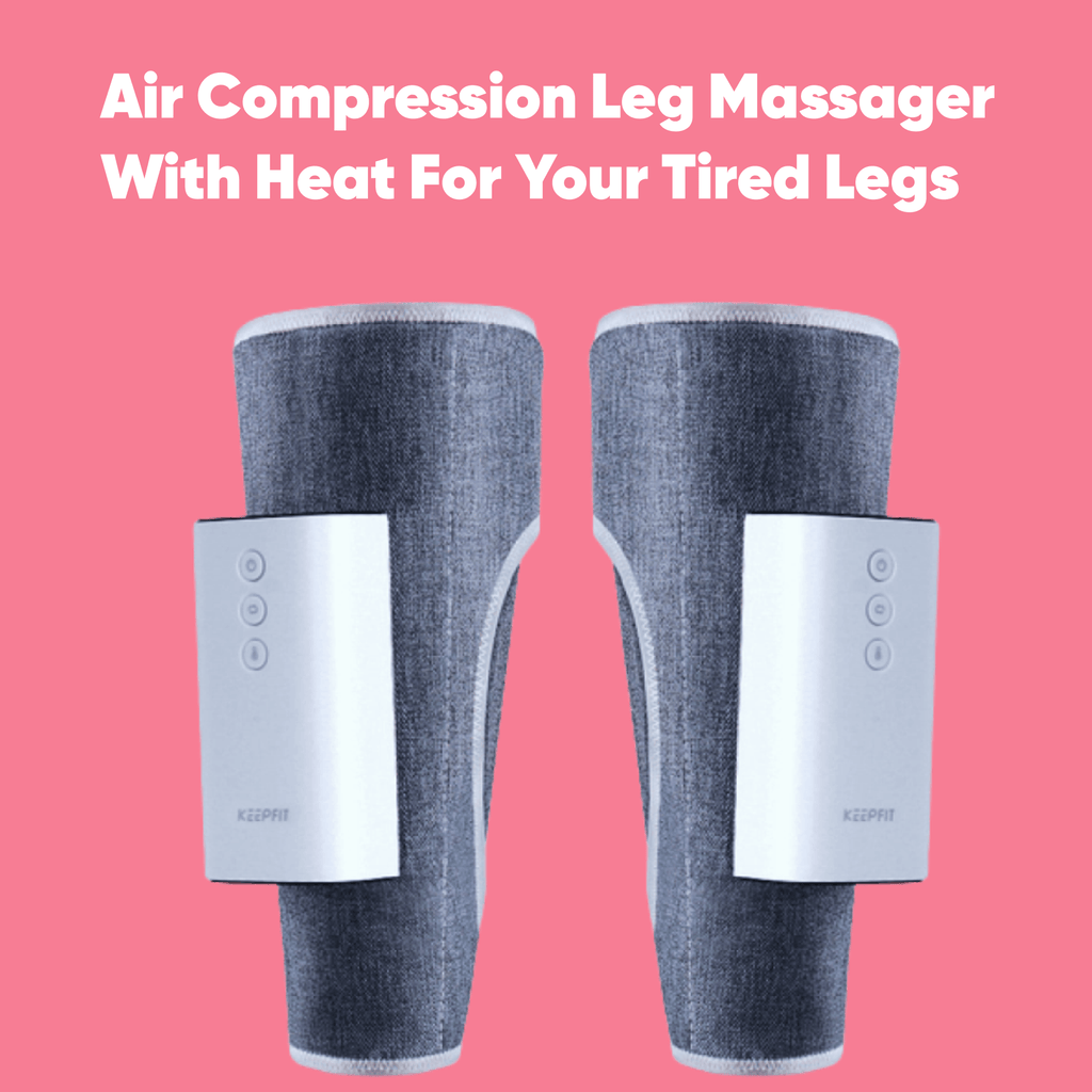 Air Compression Leg Massager With Heat For Your Tired Legs - Gadgets for Women