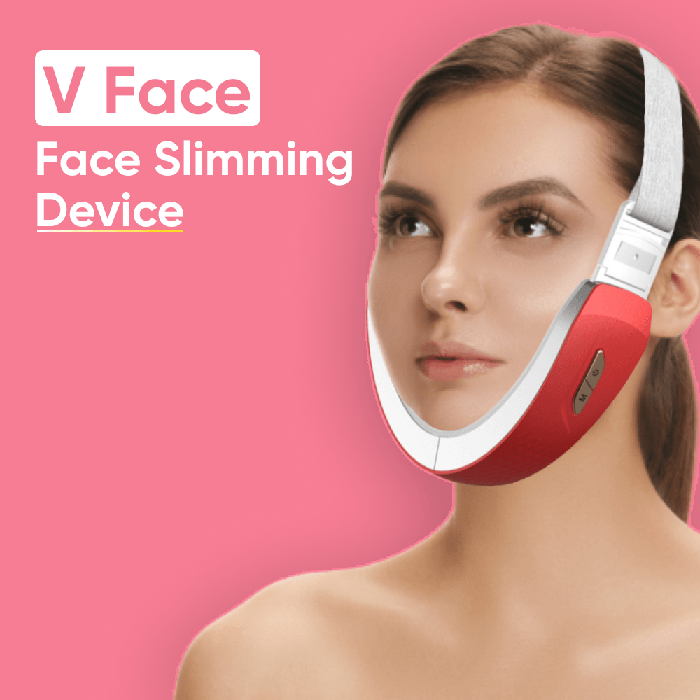 Face Slimming Device LED Light Therapy V Shape Face Massager